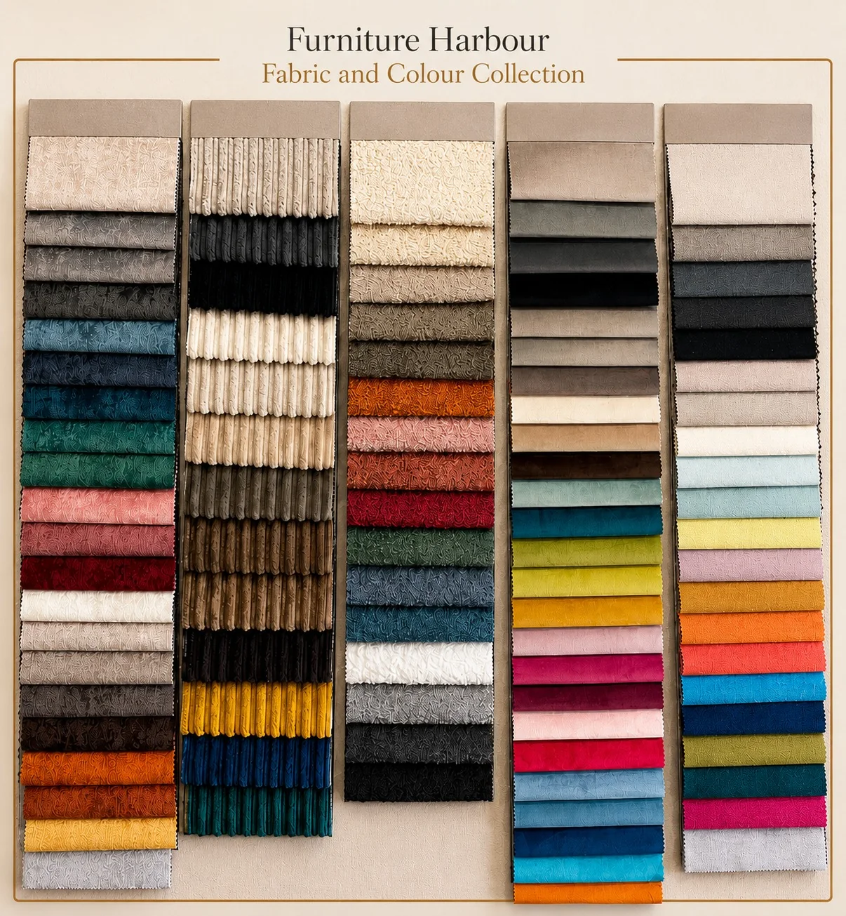 Furniture Harbour fabric and colour collection